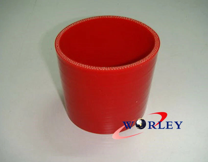 2 Inch Silicone Straight Hose Coupler for Car 2.0" 51mm BLACK