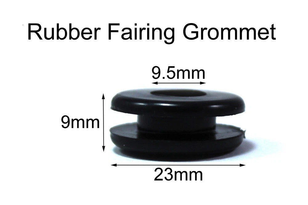 2 x Rubber Fairing Grommets for Suzuki SV650