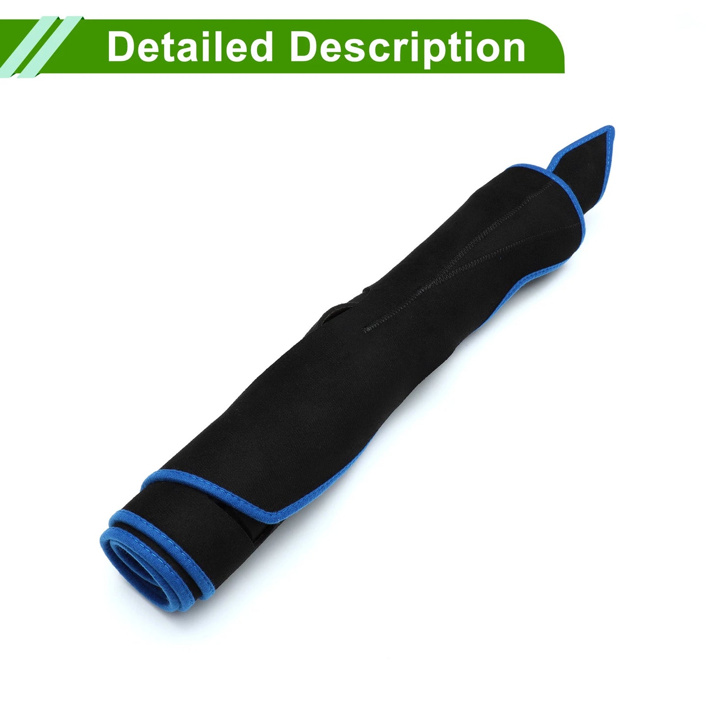 Dashboard Cover Mat for Nissan Juke F15 2011-2019 Sun Protector Black Blue