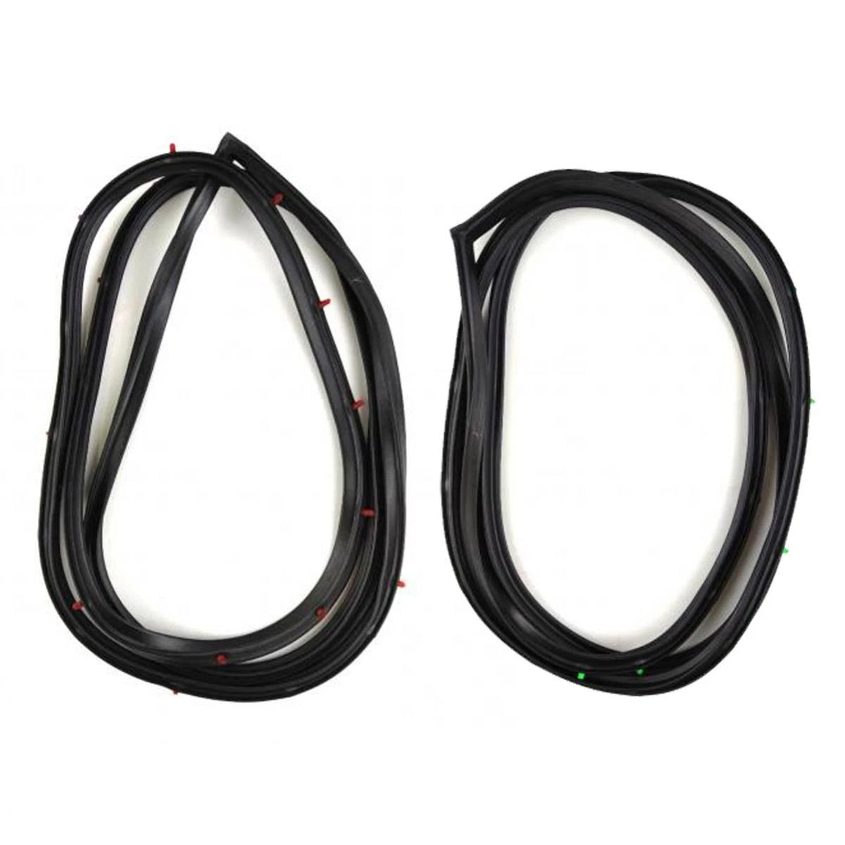 Door Rubber Seal Weatherstrip Front LH+RH Fits Toyota KE10 2D Sedan 1966-70 D05