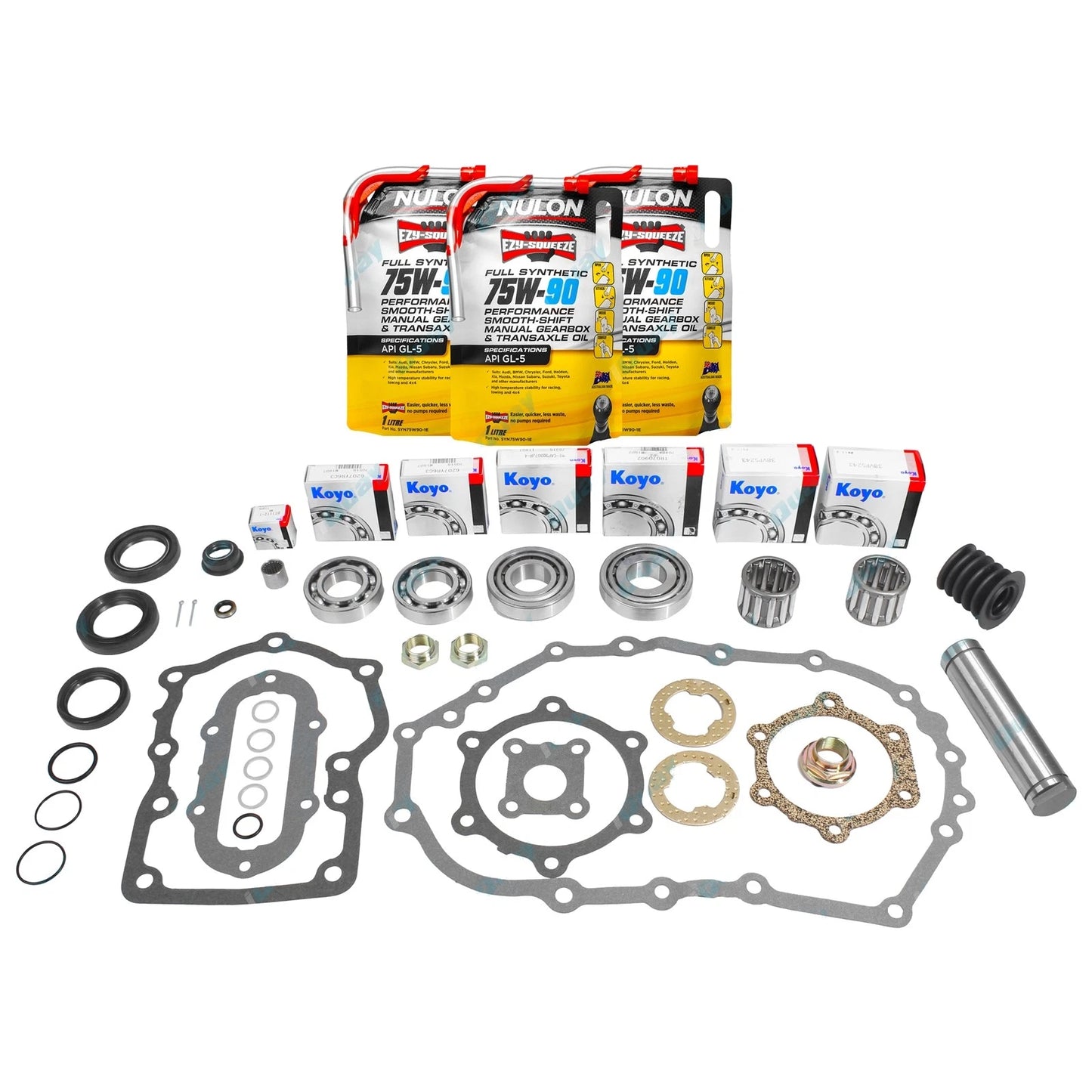 Transfer Case Bearing & Seal Rebuild Kit + Oil for Toyota Landcruiser HJ61 86~90