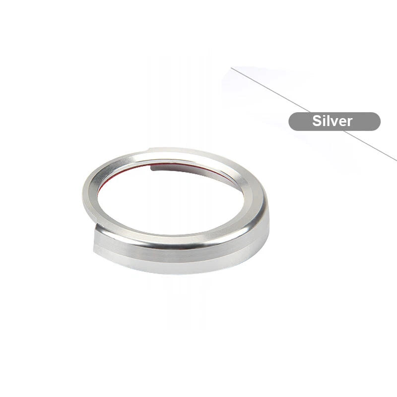 Silver Start Stop Engine Button Switch Cover Trim Fit For BMW 3 Series F30 F20