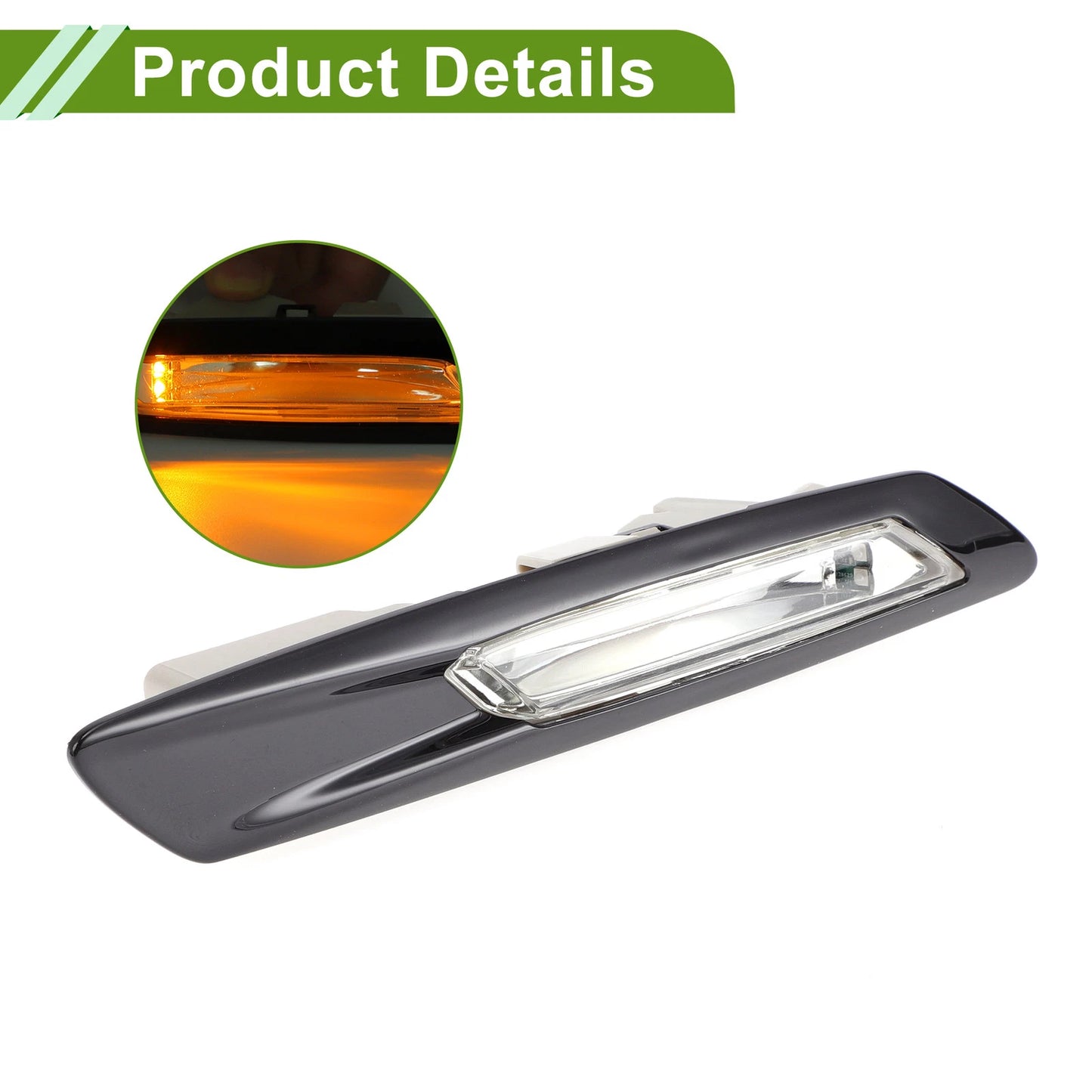Left Side Marker Light Cover for BMW 528i (2011-2016)