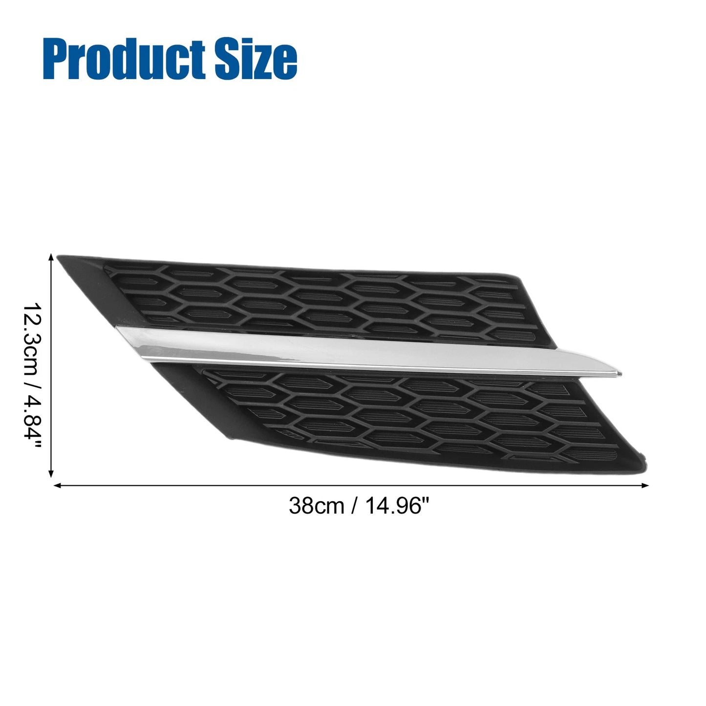 1 Pair Front Hood Bumper Grille Grill for Toyota RAV4 (2013–2015)
