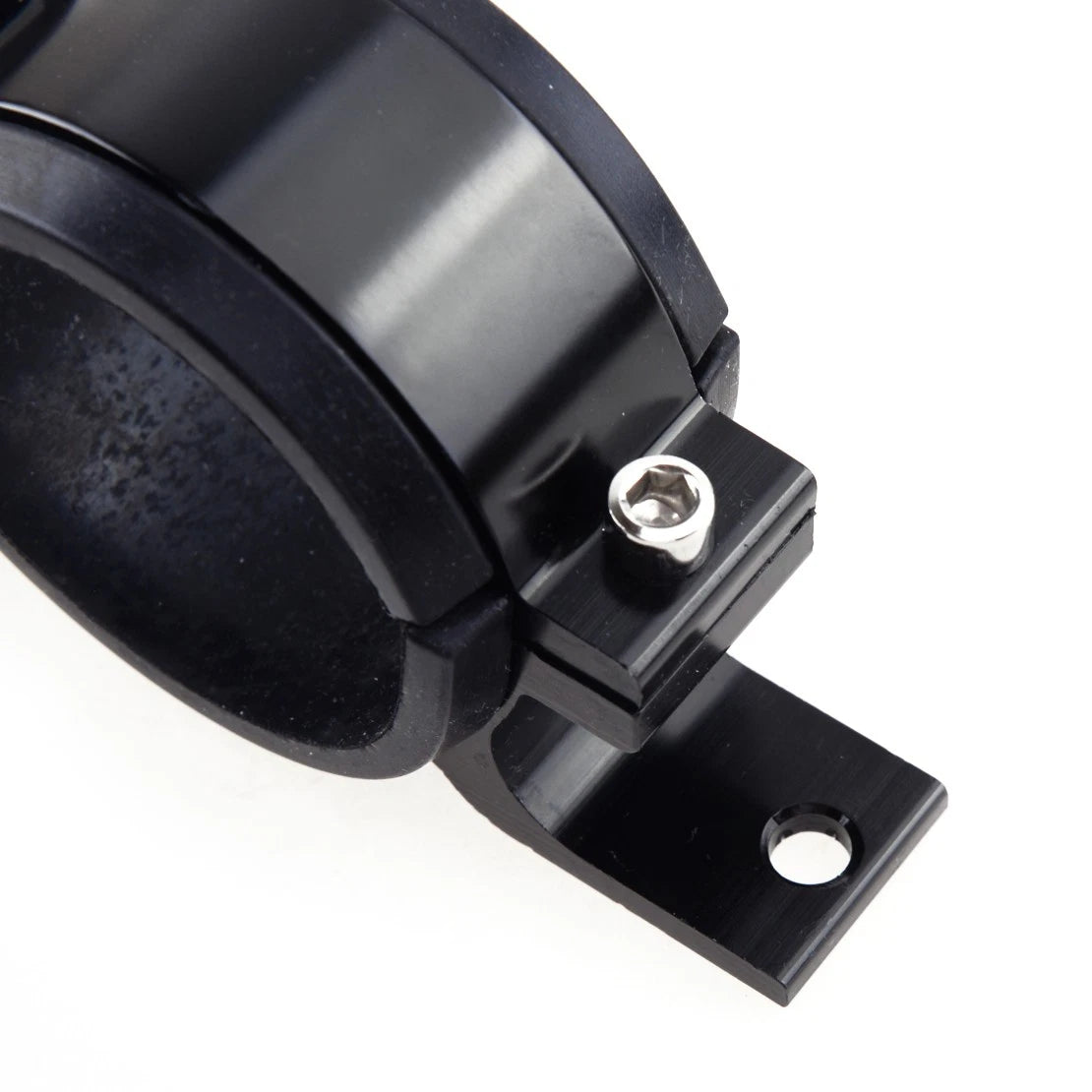 Fuel Pump Bracket Holder Clamp for Dual Fuel System - Black