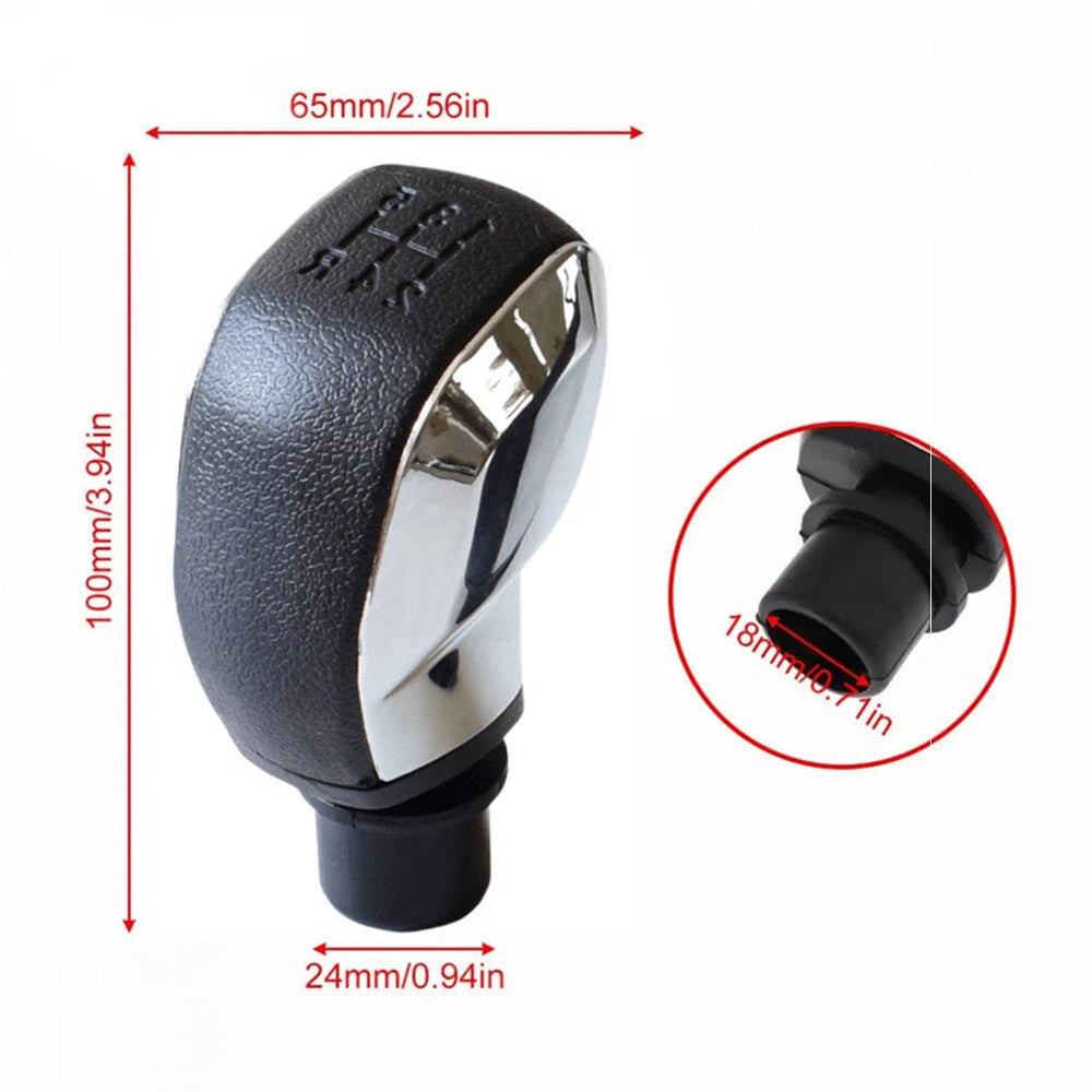 5 Speed Manual Gear Shift Knob for Peugeot 208 301 308 (2008-2023)