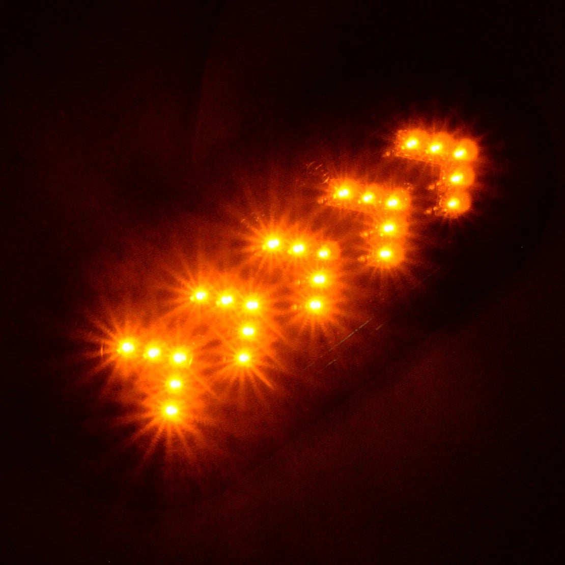 Smoke Oval LED Arrow Trailer Truck RV Marine Boat Stop Turn Tail Lights