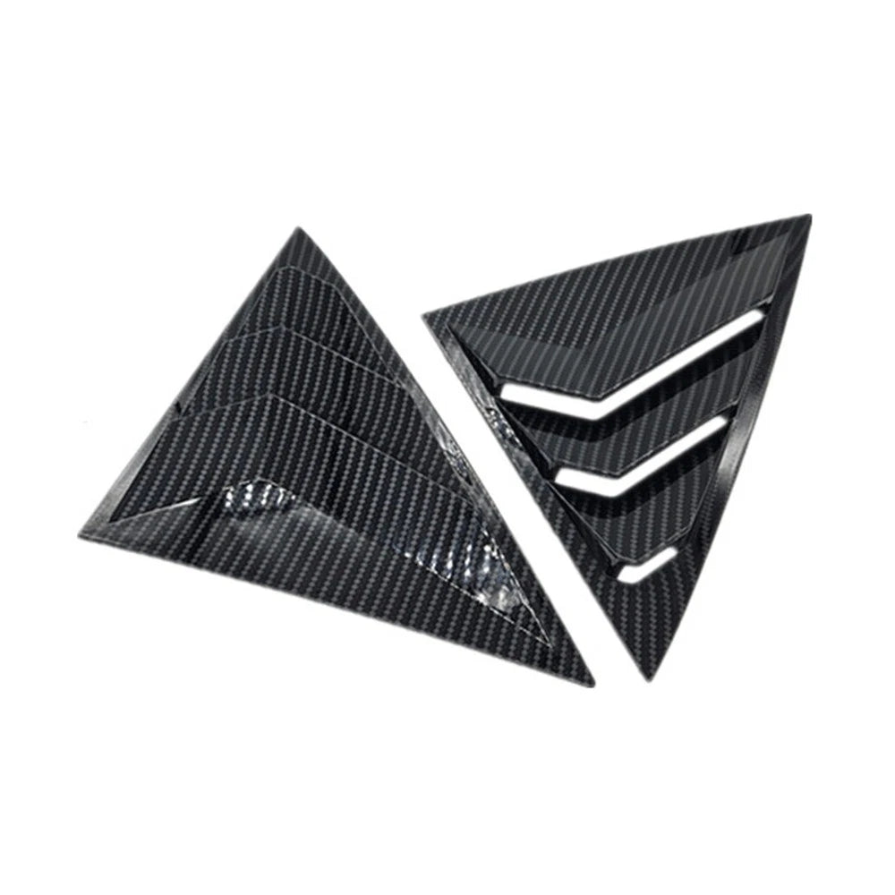 Carbon Fiber Look Side Vent Window Scoop Louvers for Honda Accord (03-07)