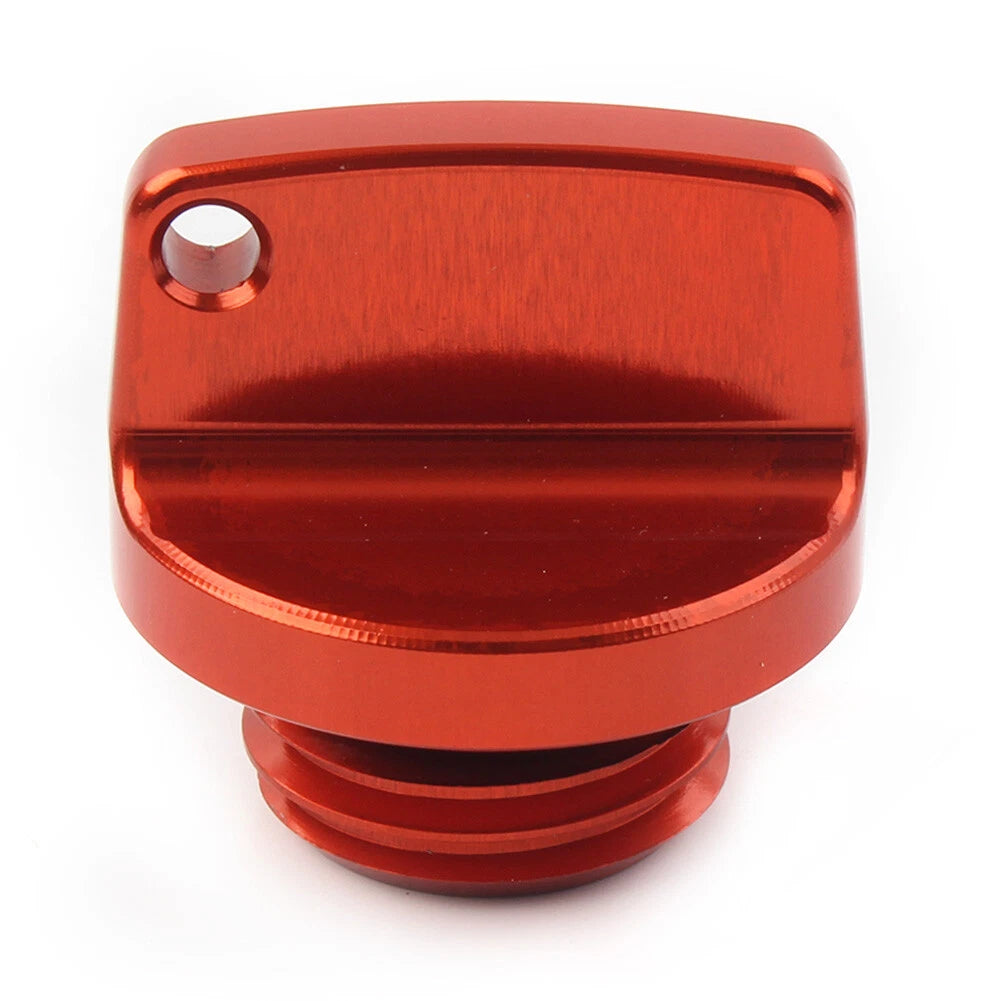 Red Aluminum Oil Filler Cap for Ducati Honda Kawasaki Yamaha Suzuki