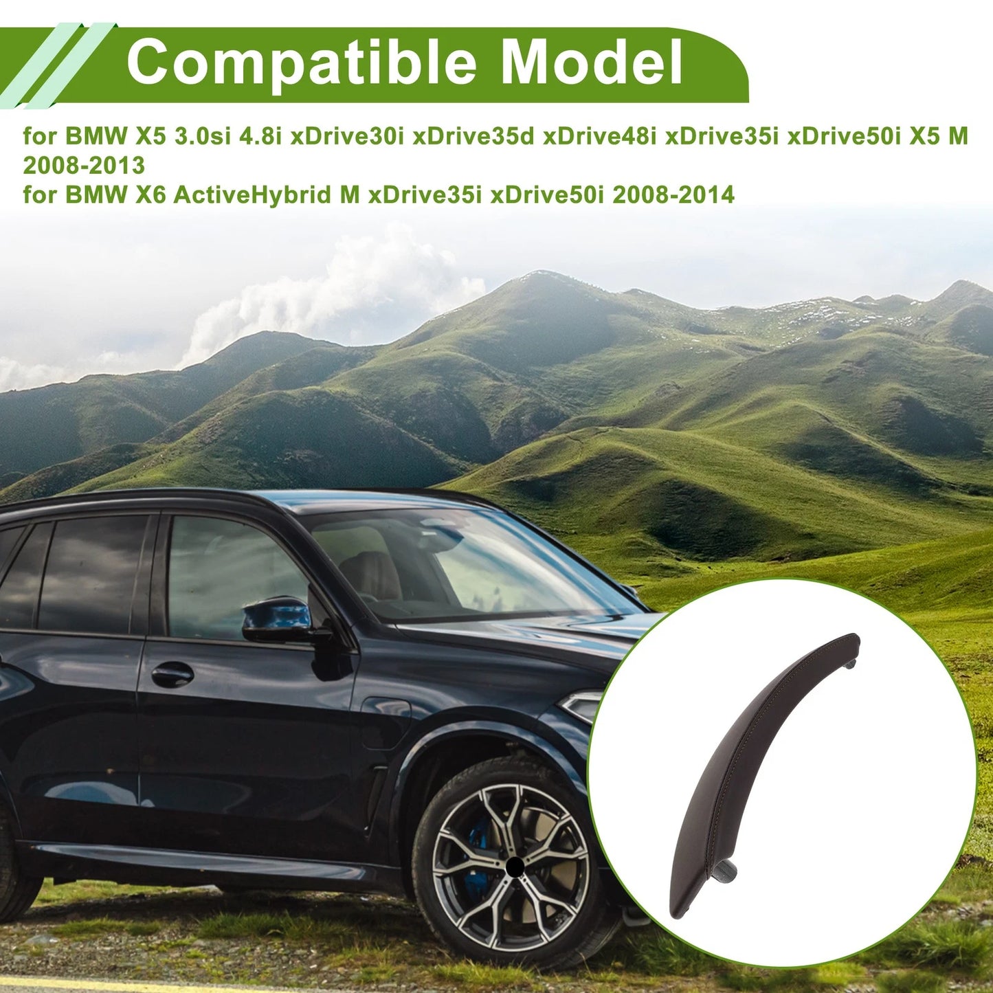 Door Handle Pull Trim Cover for BMW X5 (2008-2013)