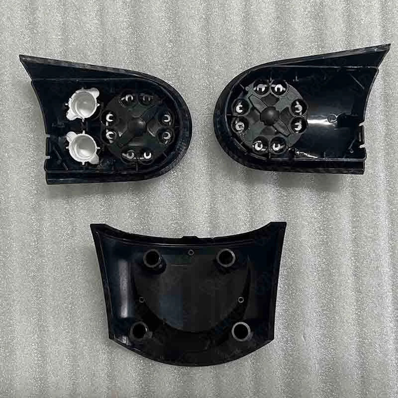 Carbon Look Steering Wheel Multifunction Cruise Button Panel for Mini R55-61