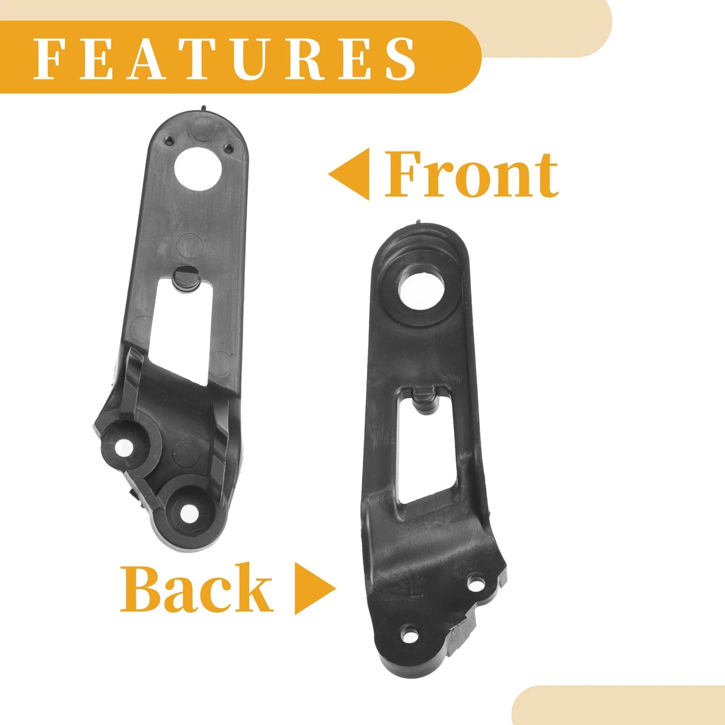 Front Bumper Support Bracket for Toyota Lexus RX330 (2003-2008) 1 Pair