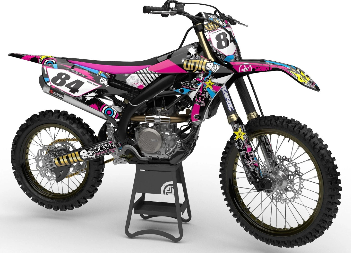 Custom Graphics Full Kit for Yamaha TTR 50 (2006-2026) RUSH STYLE Stickers