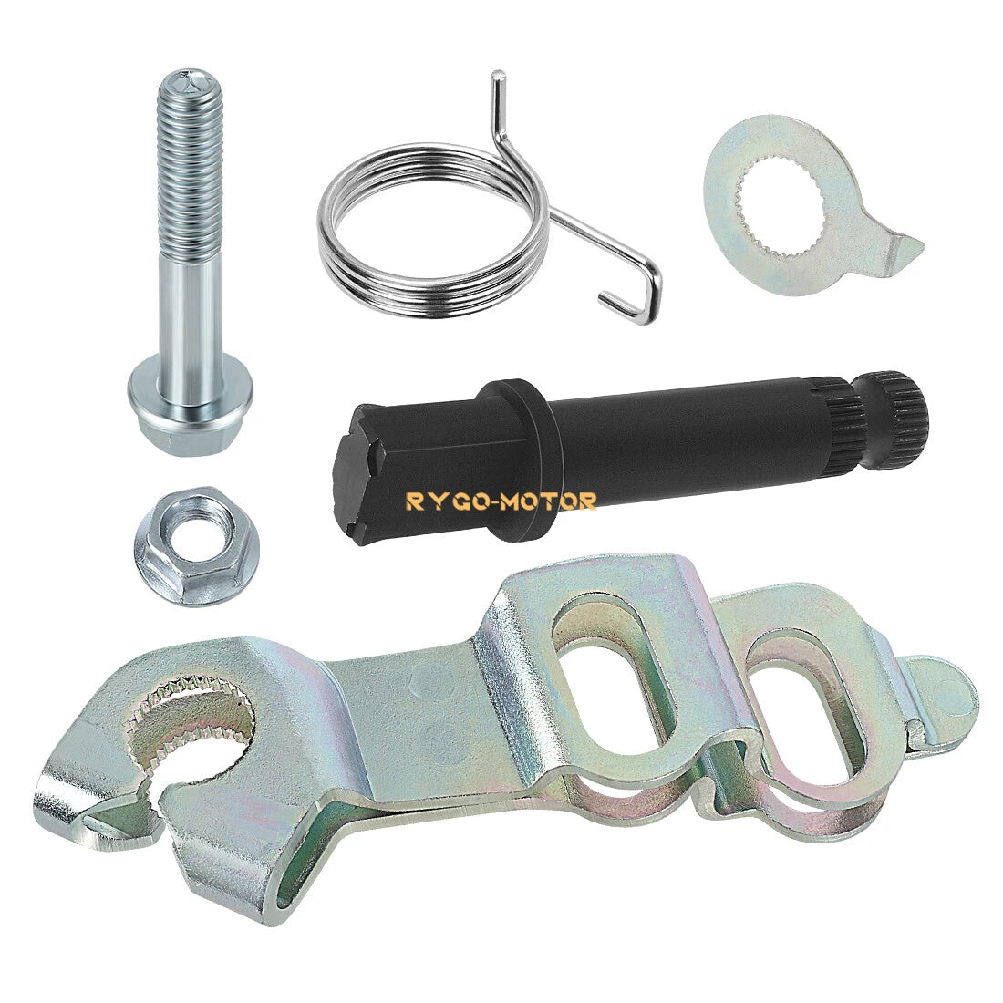 Rear Drum Brake Arm Rocker Cam with Spring Kit for Honda Rancher 420 TRX420 (2014–24)