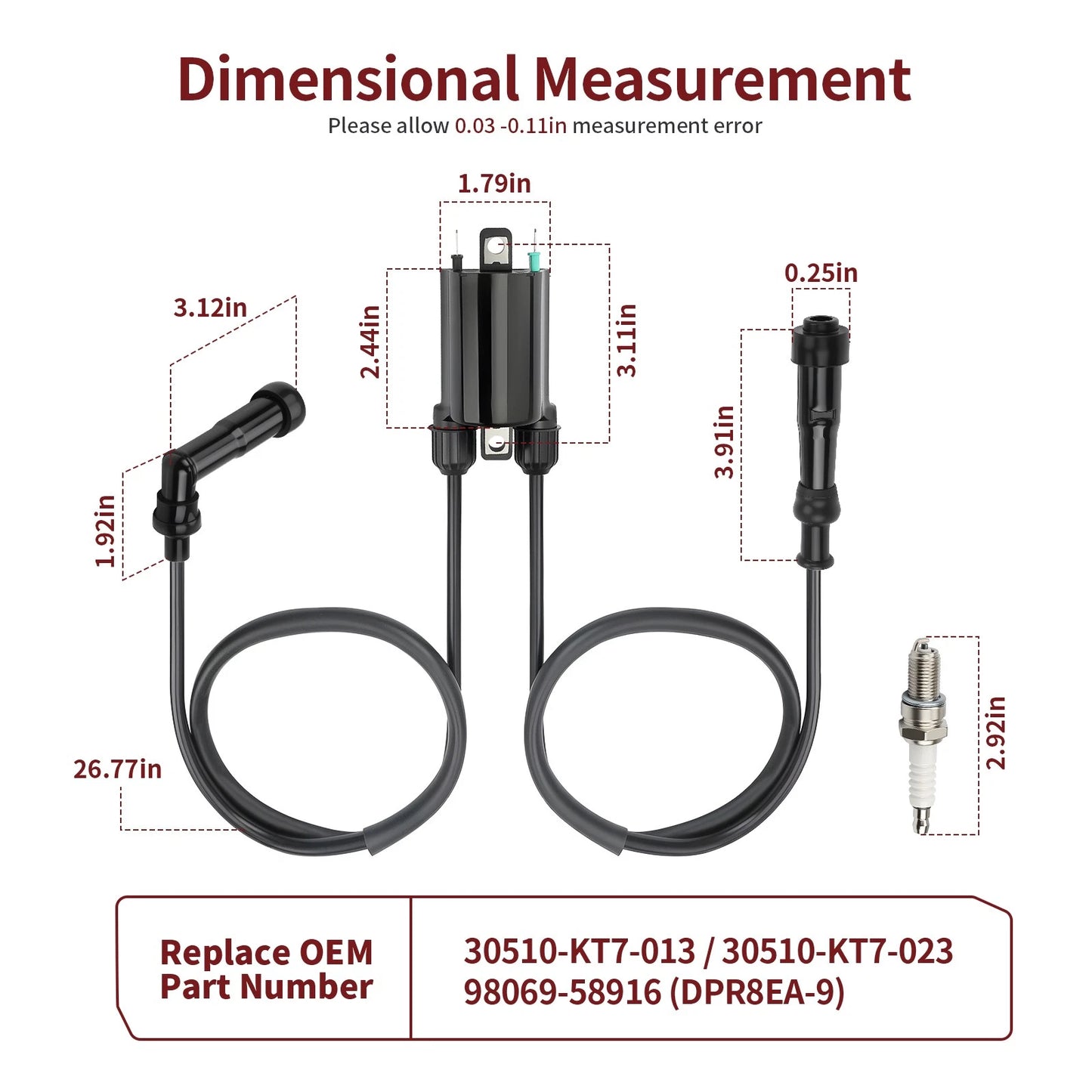 Ignition Coil for Honda