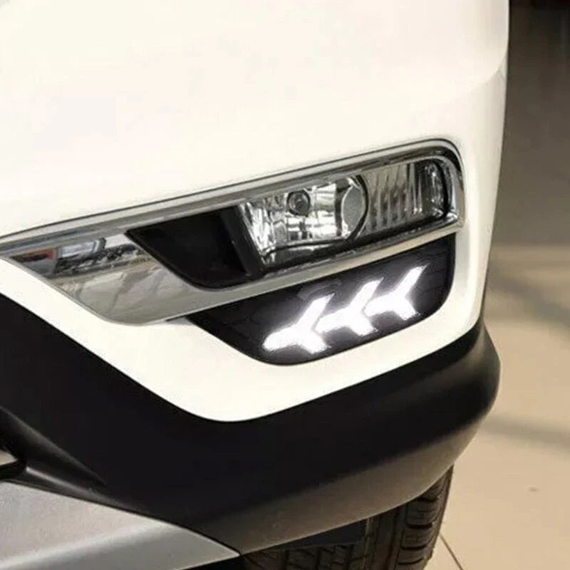 LED DRL Front Bumper Fog Light Lamps for Honda CR-V 2015-2016 (2 pcs)
