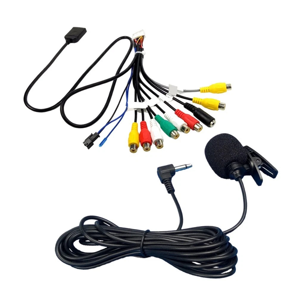Multimedia GPS SIM Card Slot Adapter 3.5mm Mic for Car Radio
