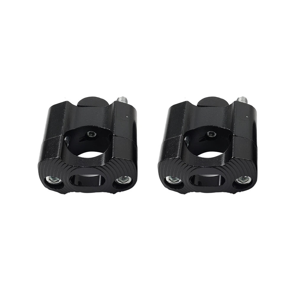 Fat Bar Mount Clamps Risers Adaptor for Dirt Pit Bike (7/8 to 1-1/8)