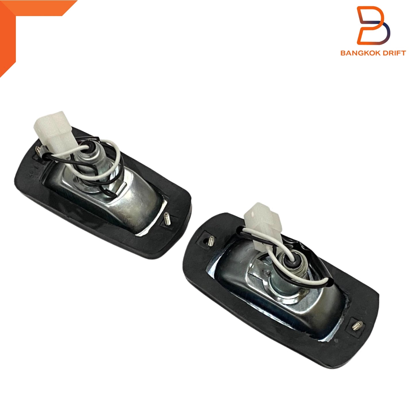 Pair of White Side Marker Clearance Lights for Nissan Datsun 510 240Z 260Z 280Z