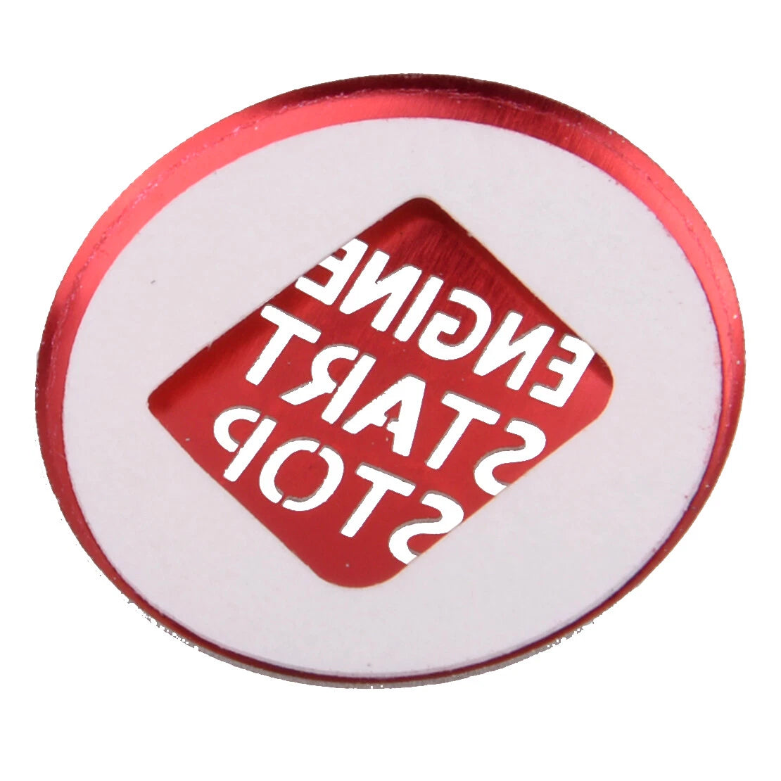 Red Engine Start Stop Push Button Switch Cover for Toyota Tacoma (2016-2020)
