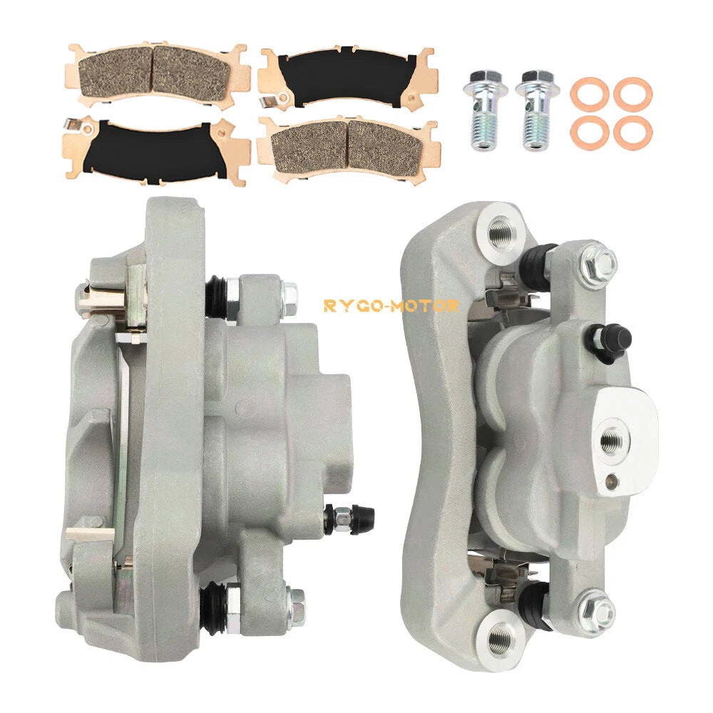 4x Front & Rear Brake Calipers w/pads for Honda Pioneer 1000-5 (2016–2023)