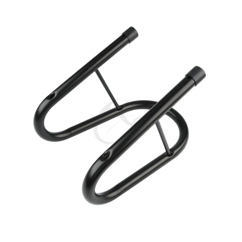 6.5" Black Motorcycle Wheel Chock for Scooter, Bike, Trailer, Truck