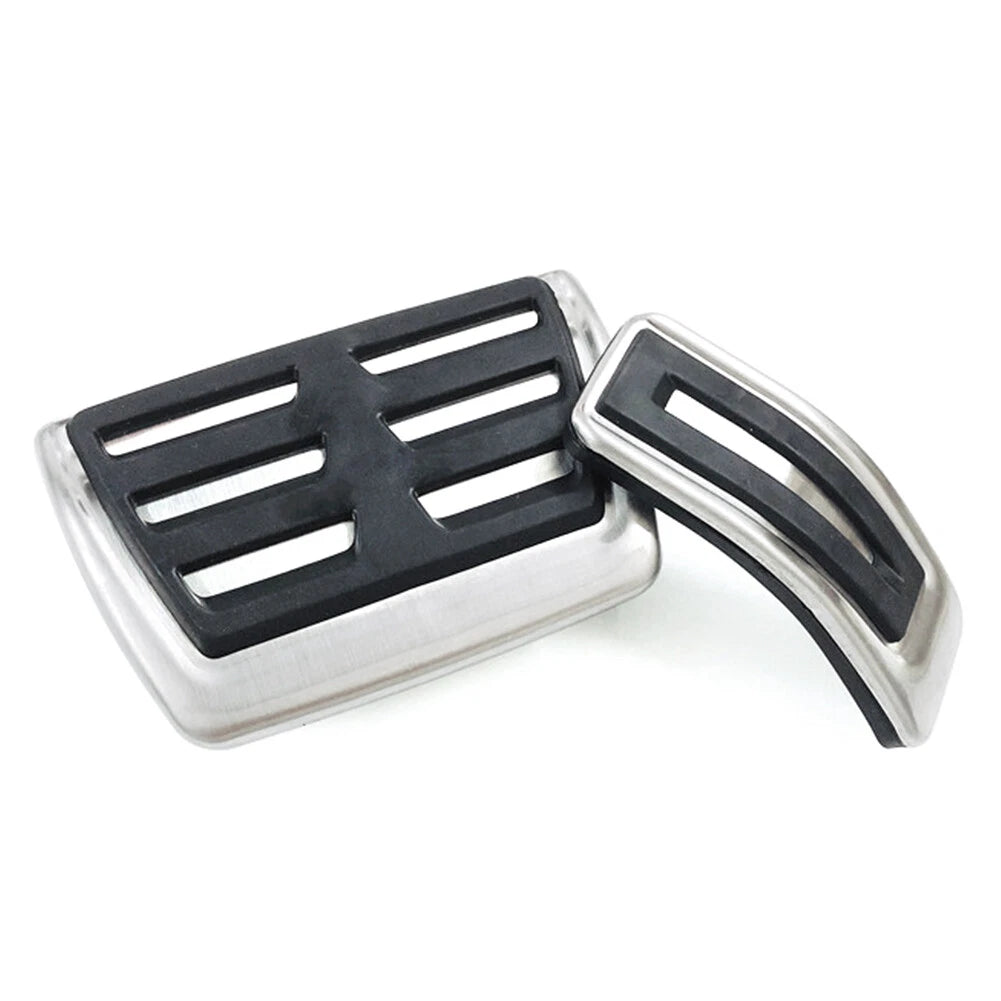Stainless Steel Brake Gas Pedal Covers for Audi A4 A5 A6 A7 A8 Q3 Q5 (2008-2023)
