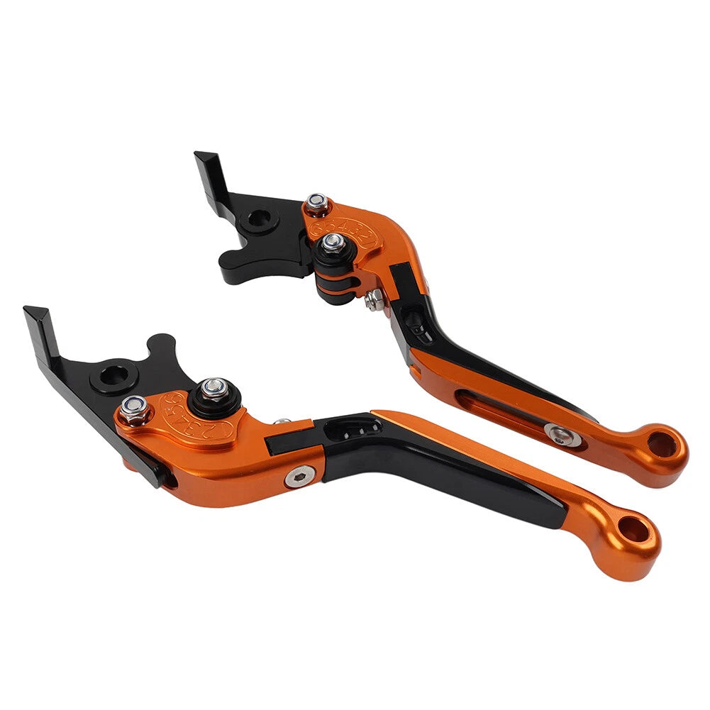 Orange Extendable Brake Clutch Levers for BMW R1200GS R1200GS ADV (2004-2013)