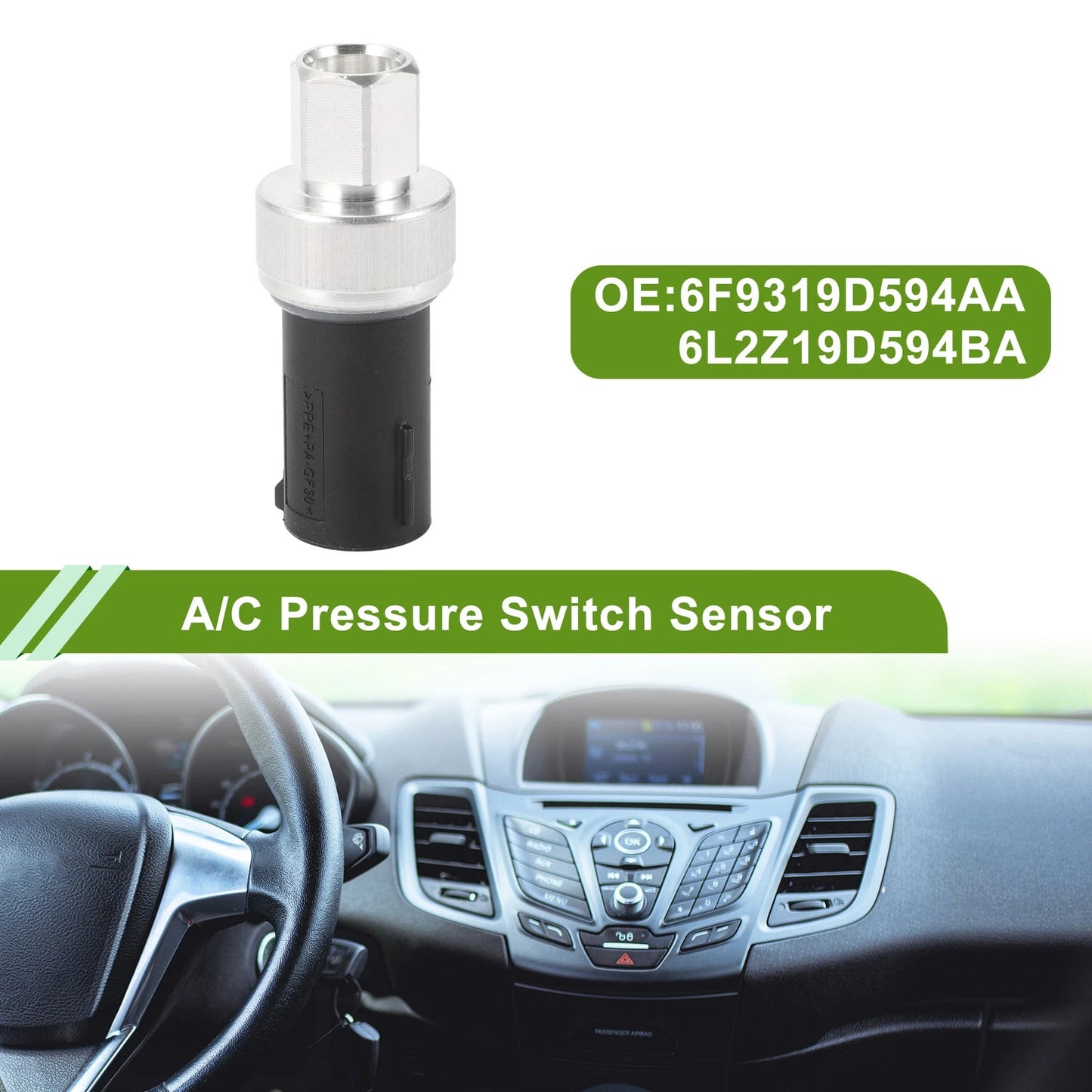 A/C Pressure Switch Sensor for Ford Focus 2.0L (2008-2018) 1 Pcs