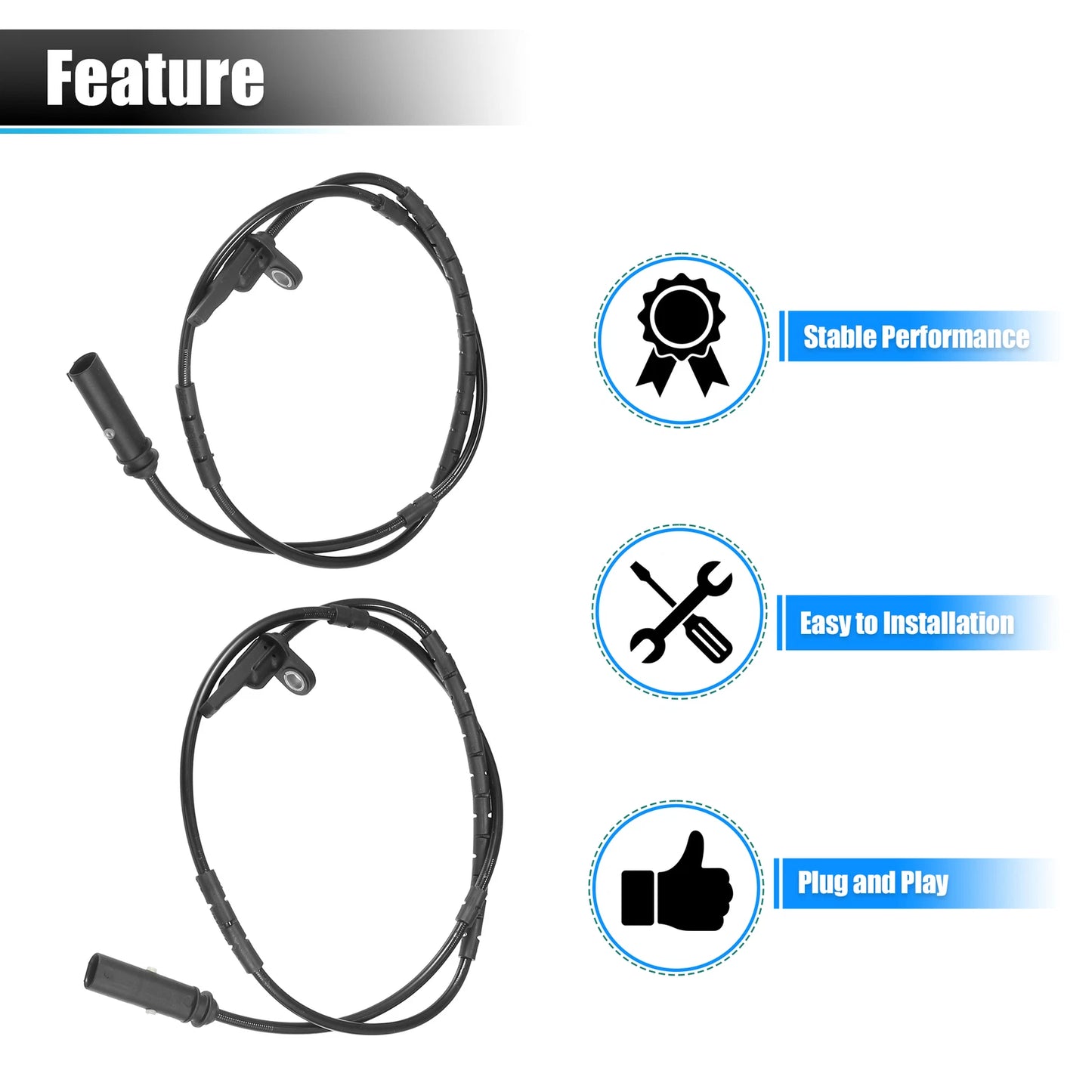 Rear ABS Wheel Speed Sensors for BMW 228i (2014-2016)