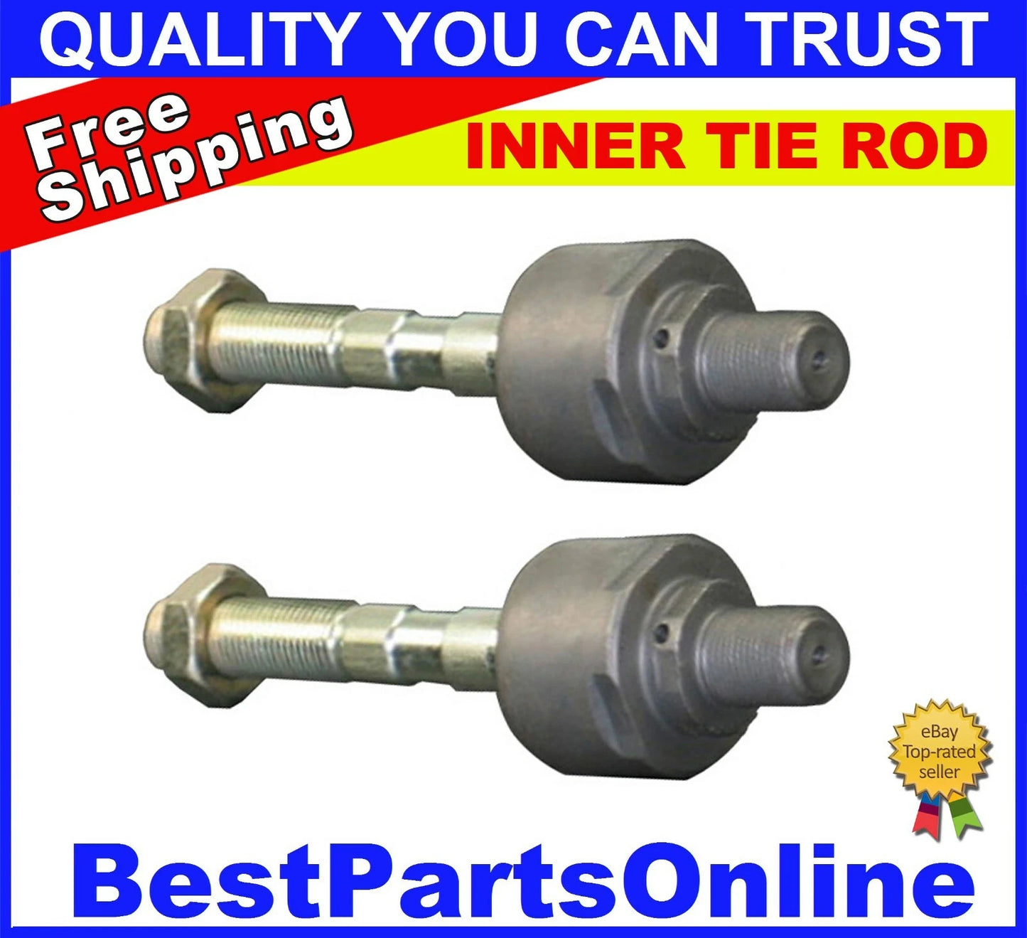 2 x Steering Inner Tie Rod End for Acura Legend (1991–1996)