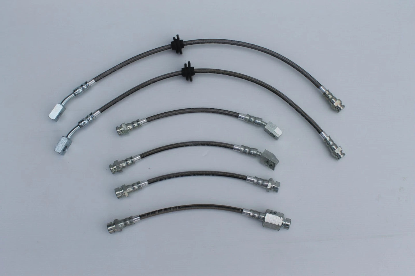 Braided Brake Hose Set (6) for VR, VS Commodore (1993-2007)