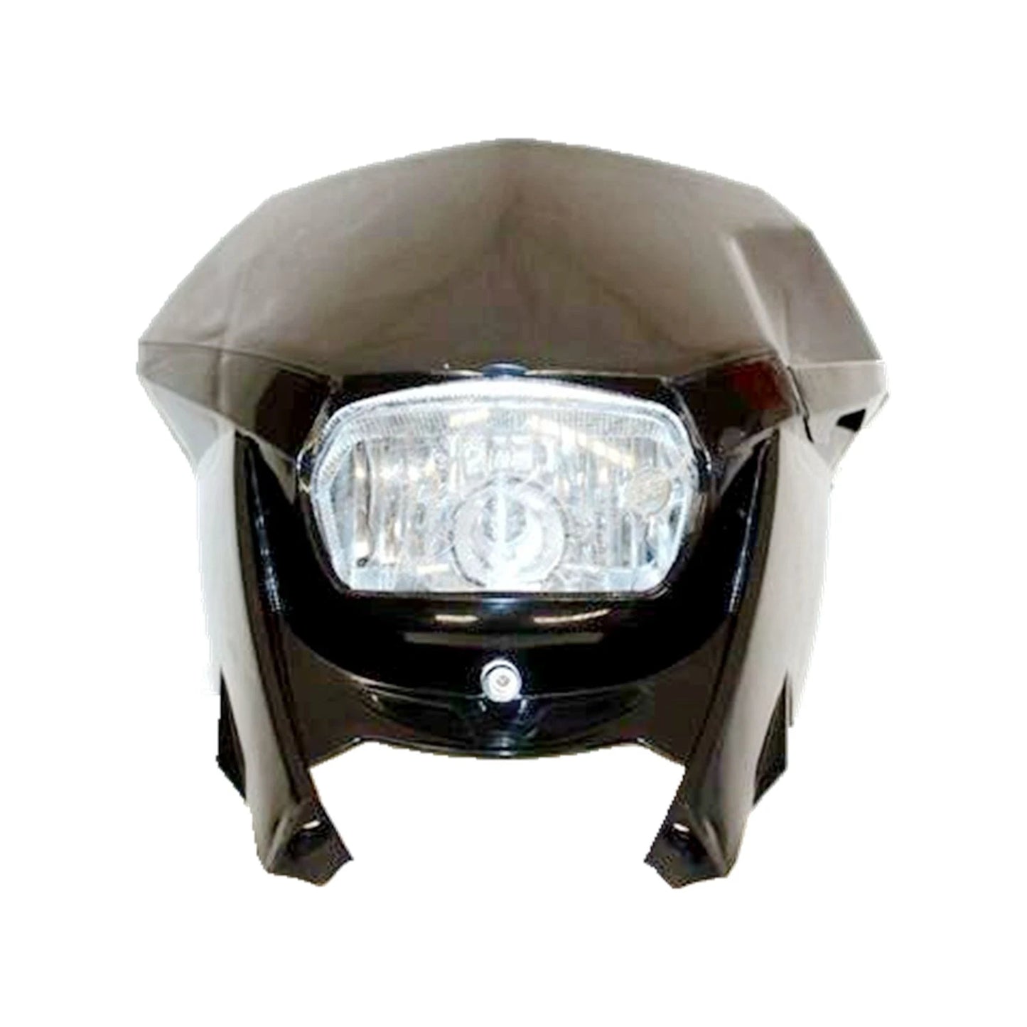 BLACK Universal MX Headlight for Dirt Bike Motorcycle