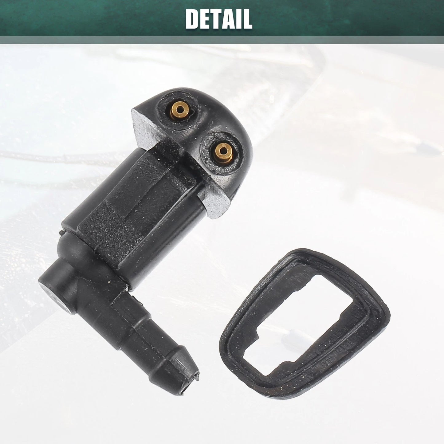 2 x Windshield Washer Nozzles for Toyota Yaris (2012-2020)