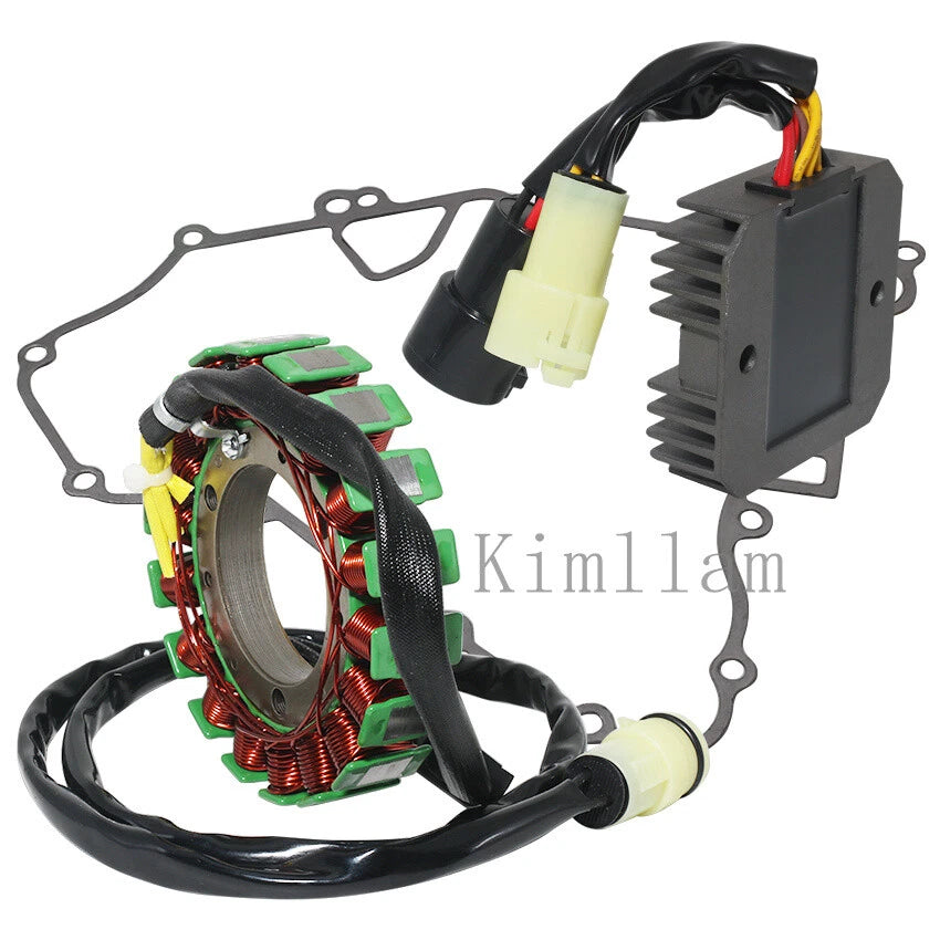Stator Coil, Regulator Rectifier, Gasket for Kawasaki KVF700 Prairie 700 (04-06)