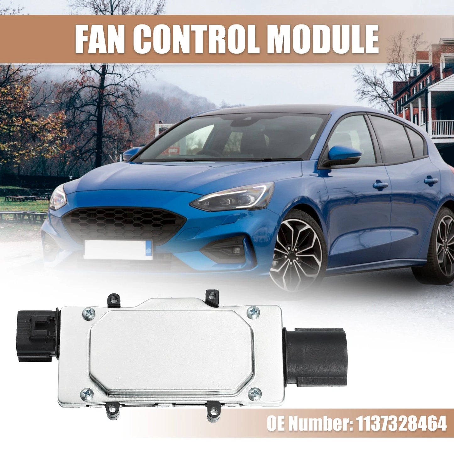 Engine Cooling Fan Control Module for Ford Focus (2012-2018)