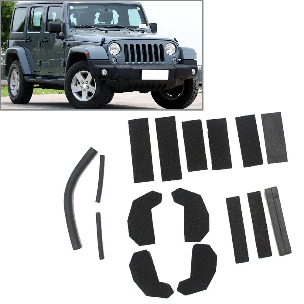 Hard Top Foam Blocker Seal Kit for Jeep Wrangler JK (2007-2018)