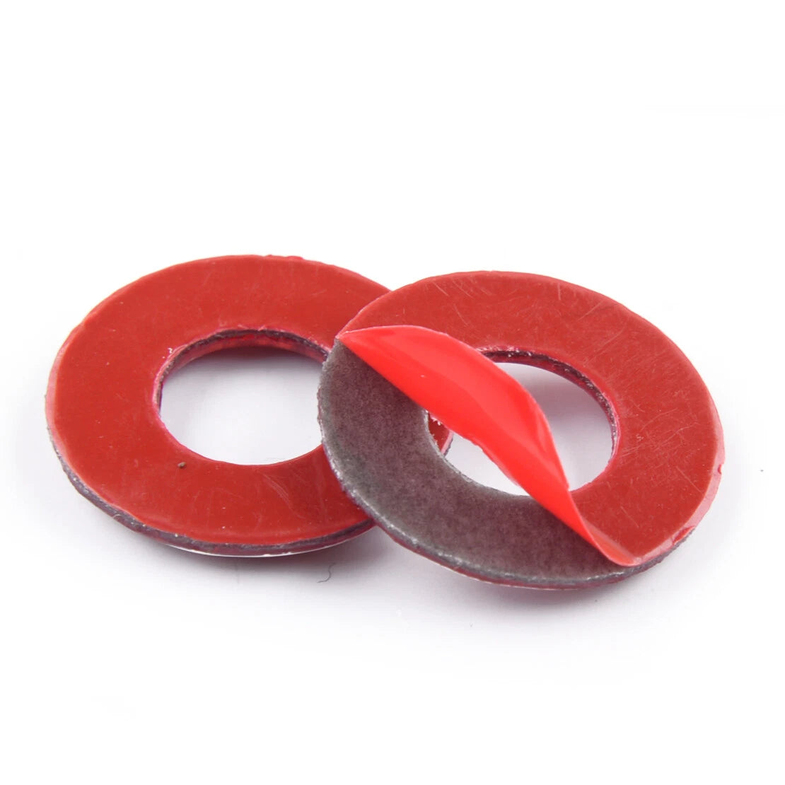 Carbon Fiber Red Door Lock Pin Cover for Dodge Challenger (2008-2014)