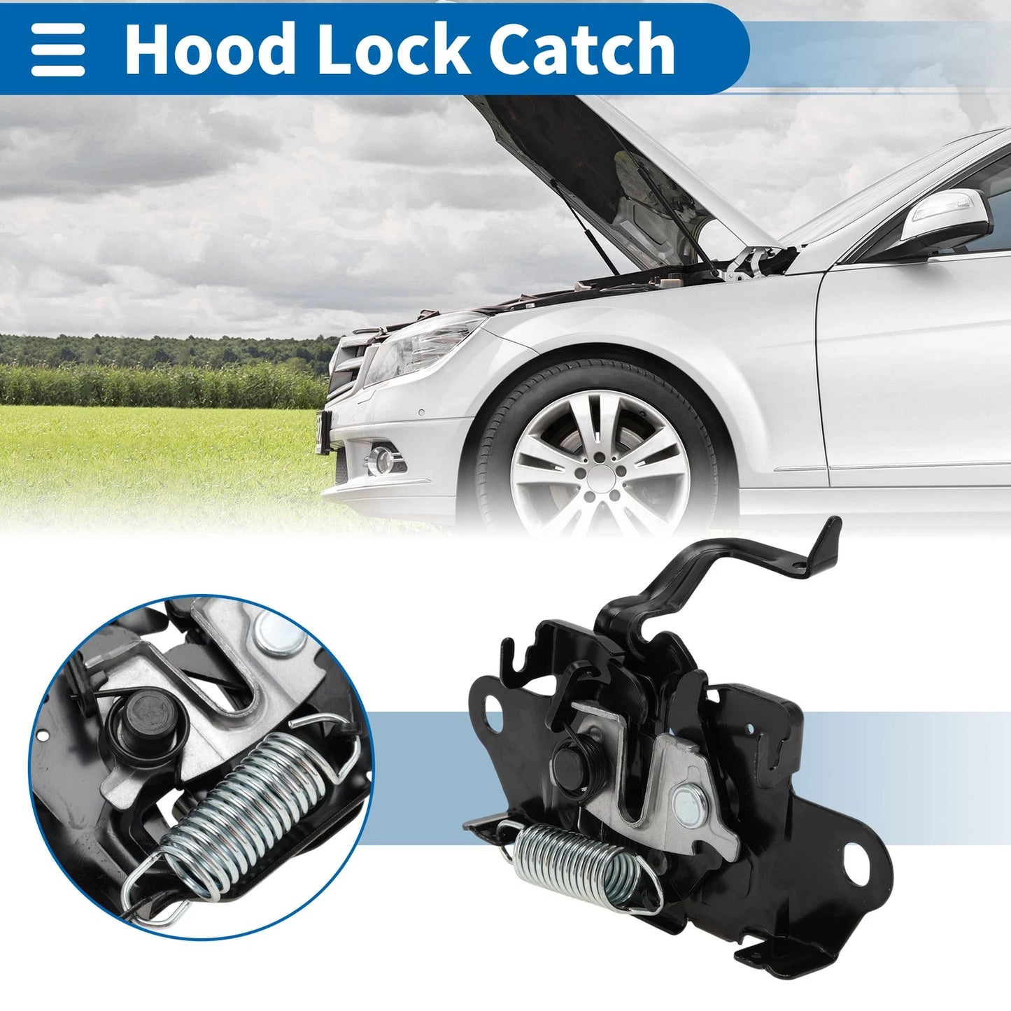 Hood Latch Assembly for Mazda 6 (2014-2017)
