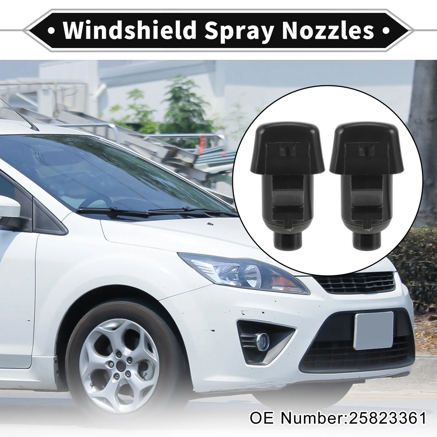 Front Windshield Washer Nozzle for Cadillac SRX (2010–2011)