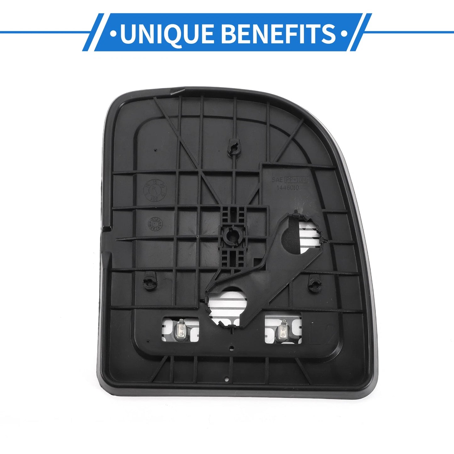 Heated Left Driver Side Mirror Glass for Ford E150 (2004-2014)