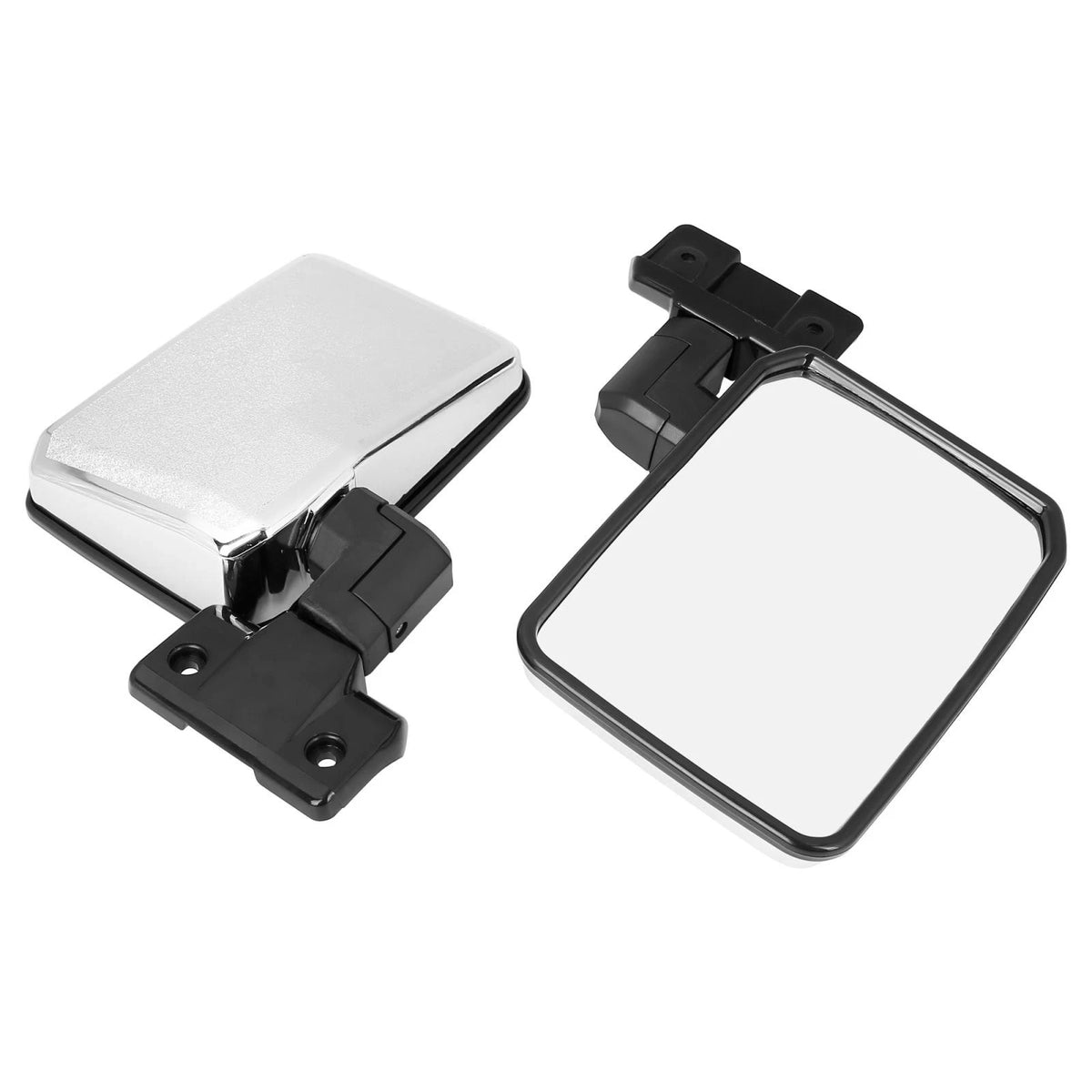 Rear View Mirror Silver Tone for Toyota Land Cruiser 70 75 78 Series