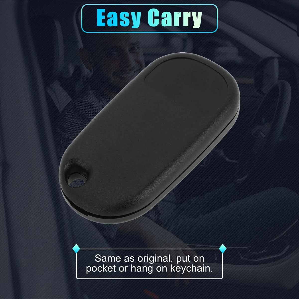 433MHz Keyless Entry Remote Ignition Transponder Key Fob for Honda Pilot, Civic