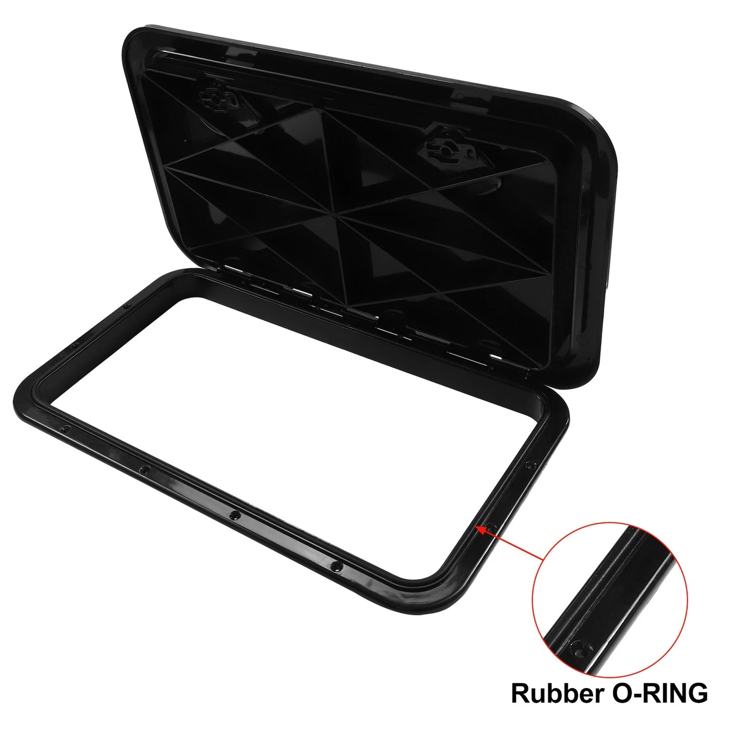 Deck Access Hatch Cover 23.86 x 13.9 in for Marine Boat