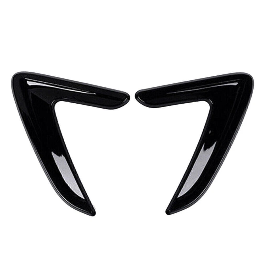 Fender Side Air Vent Outlet Cover Trim for BMW 3 Series F30 (2013-2018) Black