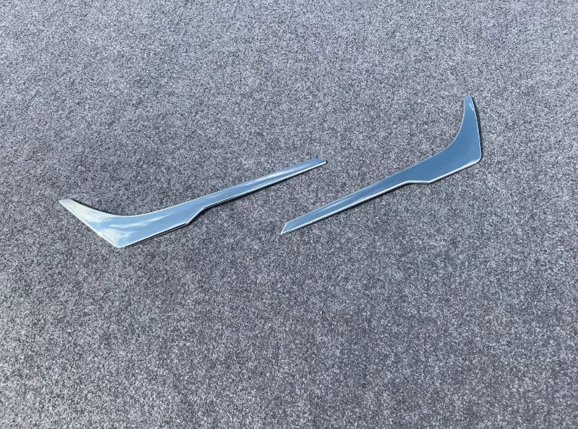 Front Grilles Middle Molding Cover Trim 2 x For Toyota Prius (2019-2022)