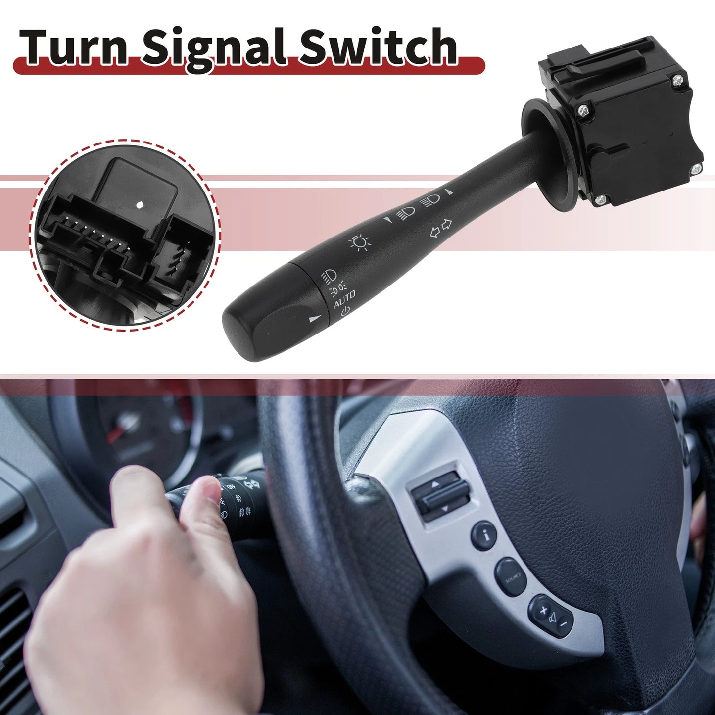 Steering Column Turn Signal Switch Lever for Chevrolet Malibu (2004-2012)