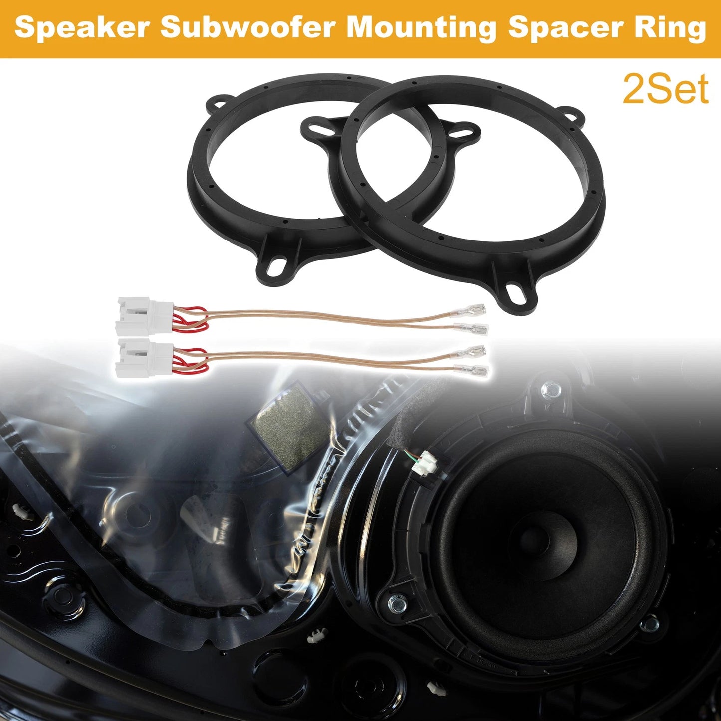 Speaker Spacer Ring Adapter for Mazda CX-5 (2013-2022) Set