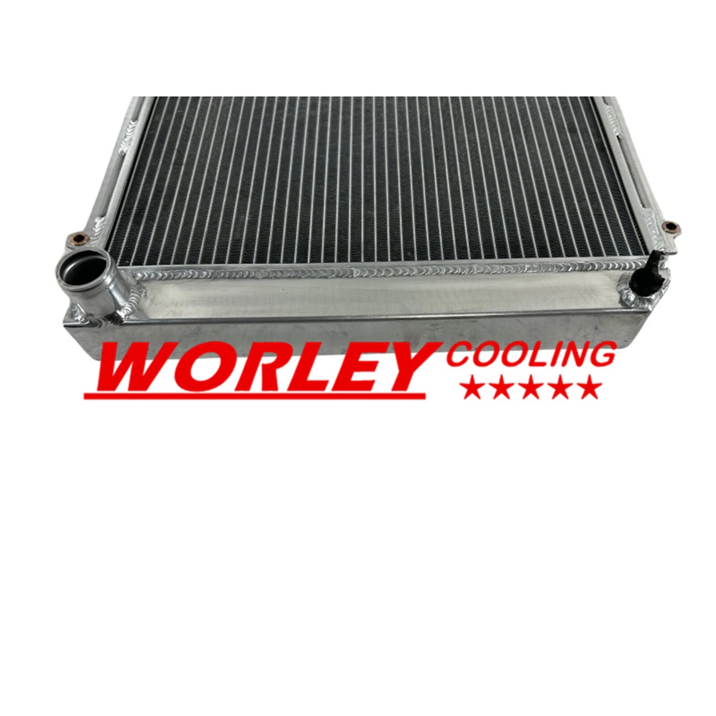 Aluminum Radiator for Toyota Corolla TE21 TE27 TE28 1.6L I4 MT (1971-1974)