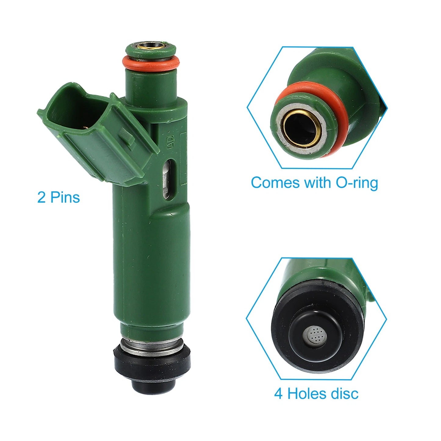 4 x Fuel Injector Nozzles for Toyota Celica Matrix 1.8L (2003-2005)